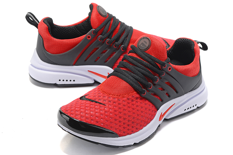 Nike Air Presto Essential Red Black Running Shoes
